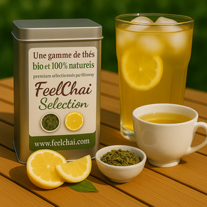 Thé vert BIO citron  - Instant Détox