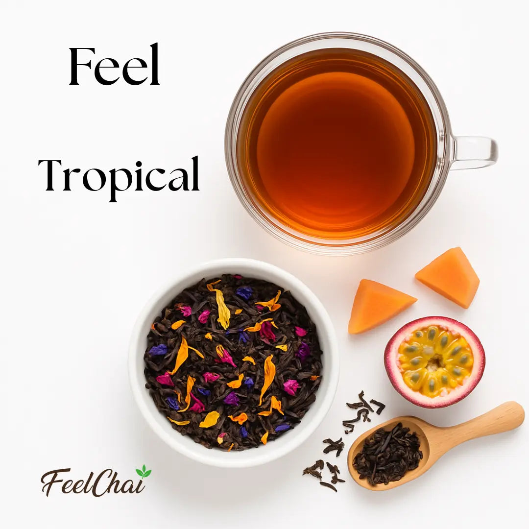 Thé noir Goyave Passion - Sensation tropicale