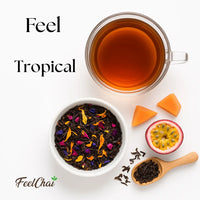 Thé noir Goyave Passion - Sensation tropicale